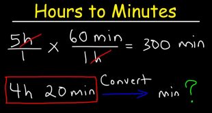 Time to Hours conversion